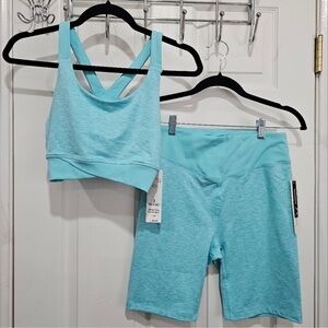 Nanette Lepore “Play” Medium Blu Radiance Two-Piece Activewear Set